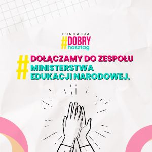 Dołączyła do zespołu współpracującego z 𝗠𝗶𝗻𝗶𝘀𝘁𝗲𝗿𝘀𝘁𝘄𝗲𝗺 𝗘𝗱𝘂𝗸𝗮𝗰𝗷𝗶 𝗡𝗮𝗿𝗼𝗱𝗼𝘄𝗲𝗷.