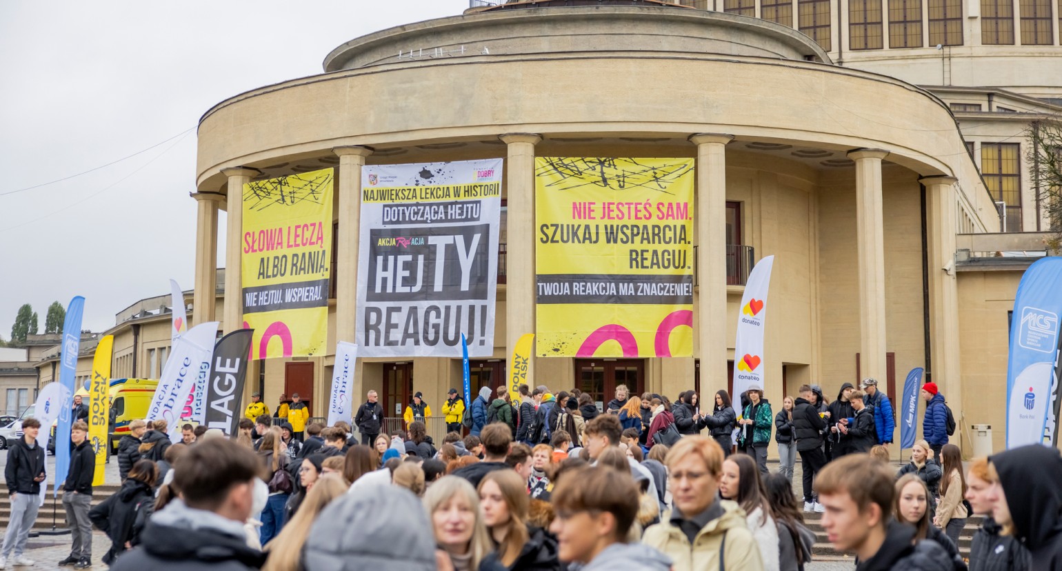 AkcjaRELacja HejTY Reaguj! we Wrocławiu